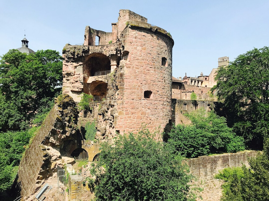 heidelberg castle garden