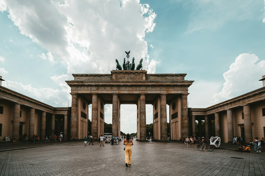 Brandenburg Gate in Berlin in daylight